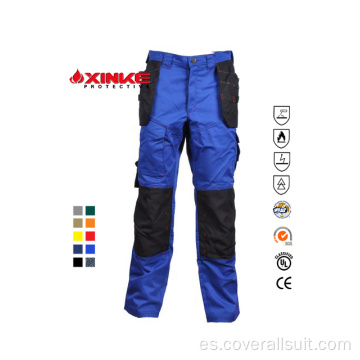 Pantalones de seguridad ignífugos y bata de seguridad